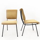 Paire de chaises mod. Du 24 design Gastone Rinaldi pour Rima 1956