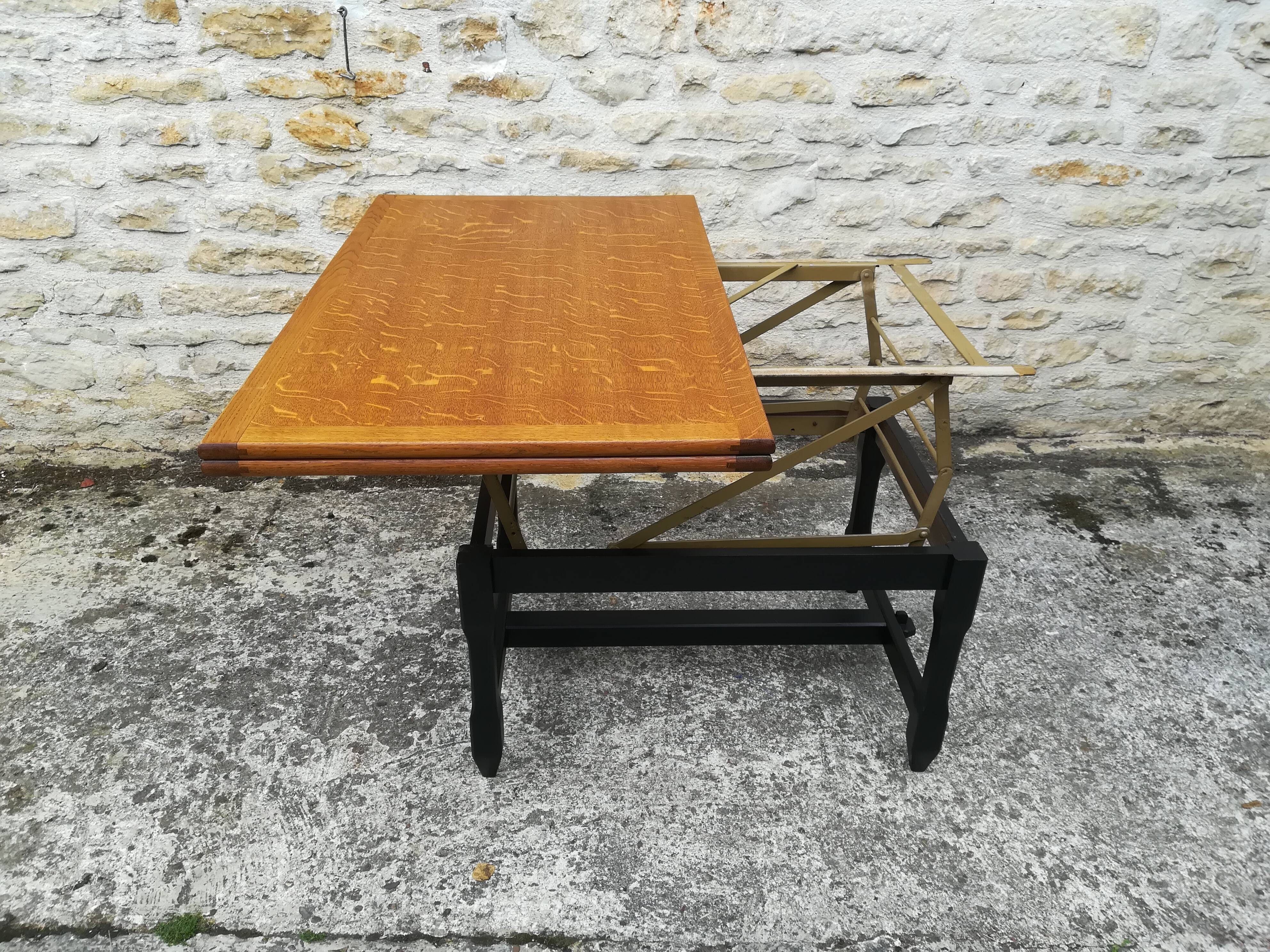 Modular oak coffee table