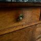 Chest of drawers walnut 5 drawers Louis Philippe 1900 marble of Sainte-Anne