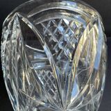 Large stamped Baccarat vase