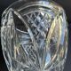 Large stamped Baccarat vase
