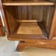 Mid-century vintage Scandinavian 1950s Art Deco Parisian sideboard oak wood