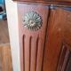 Empire display case 2 wooden doors, 1940/50s
