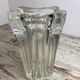 Molded glass vase