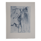 Salvador Dali: Divine Comedy, The Radiance of Glorious Bodies, signed engraving