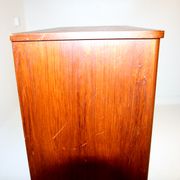 Commode-chiffonnier "Tallboy" en teck, Suède, 1950