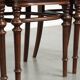 Ensemble de quatre chaises de bistro antiques de la fin du 19e/début du 20e siècle.