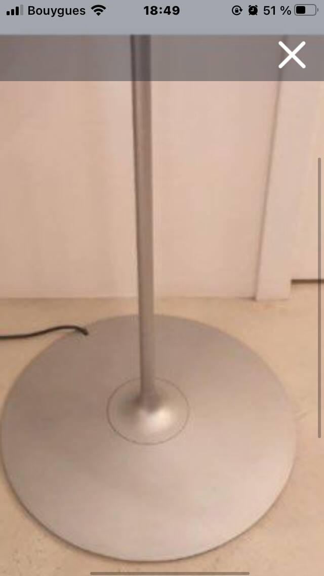 Romeo moon floor lamp By Philippe Starck