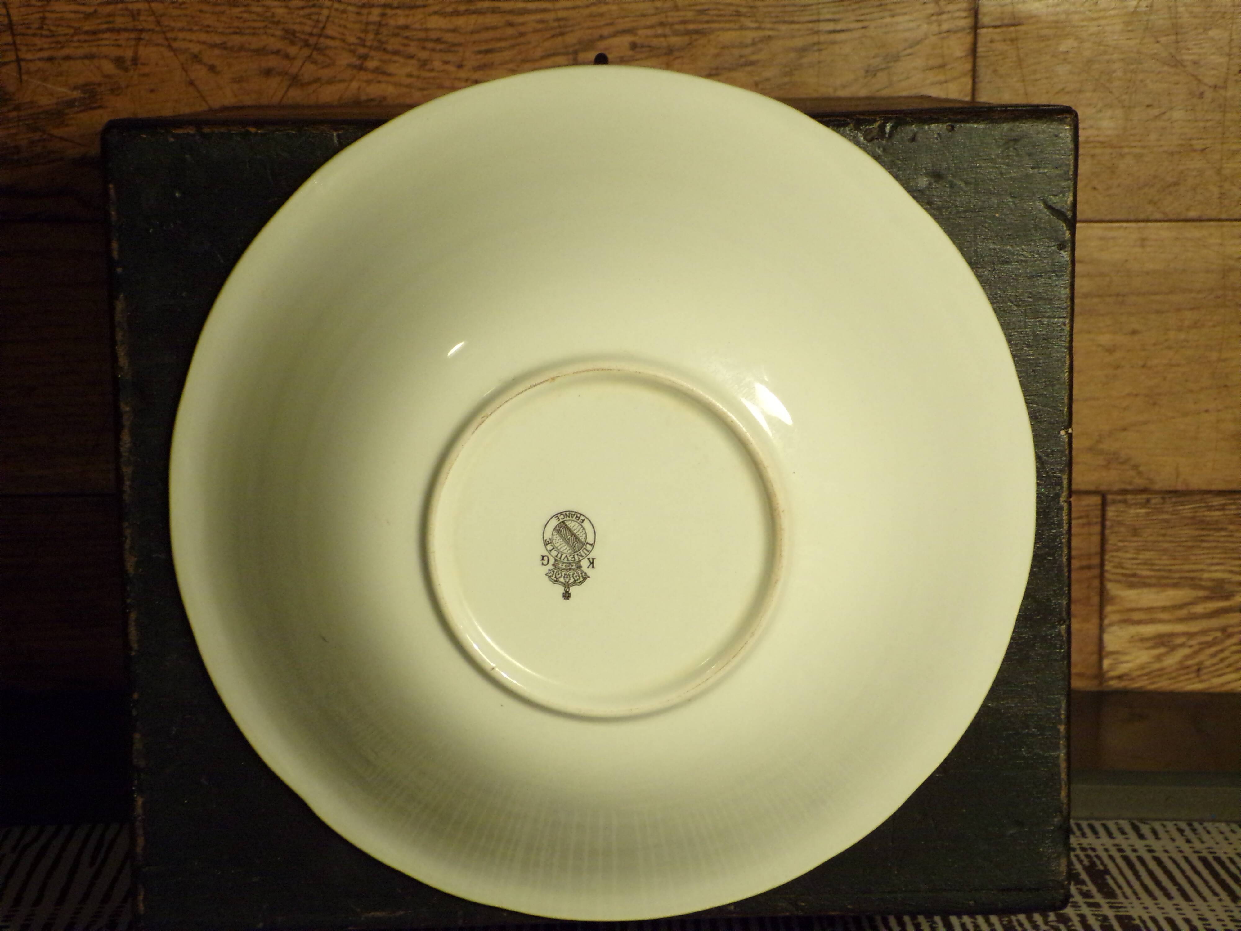Lunéville Kg salad bowl with street lamp decor Ø26cm