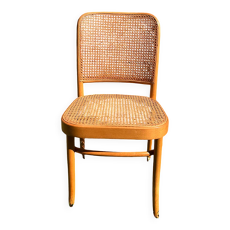 Joseph Hoffmann & Thonet natural wood chair