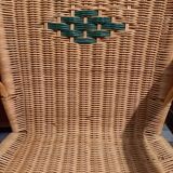 Adult rattan armchair