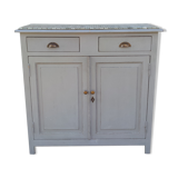 Grey parisian buffet, tile tray "pool"