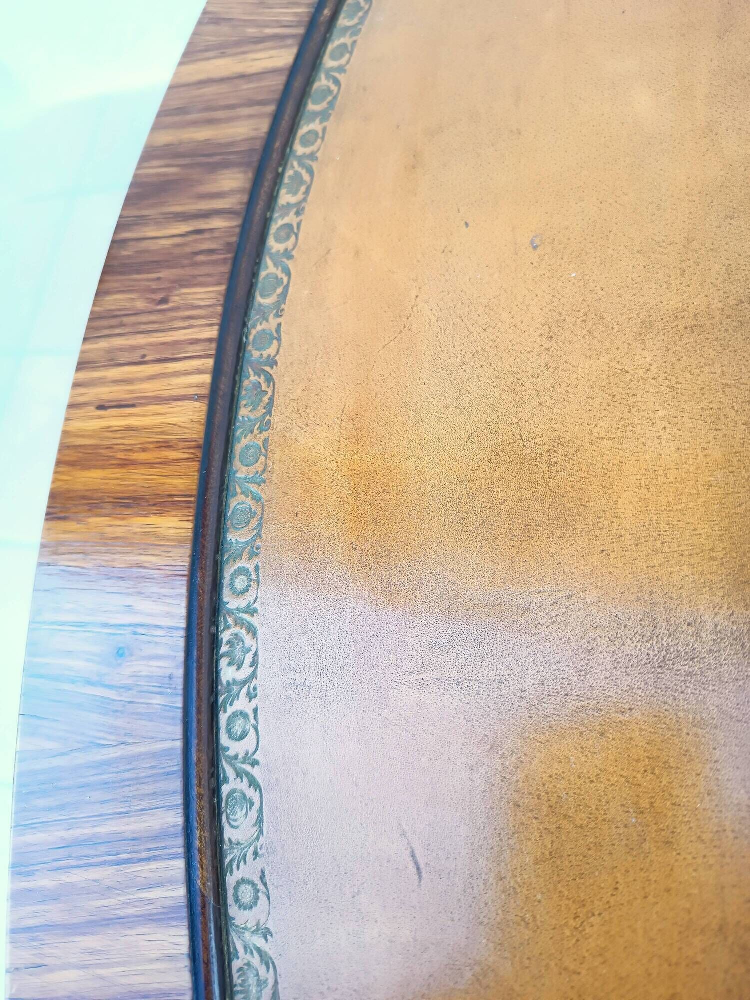 Louis XVI style game table in precious wood
