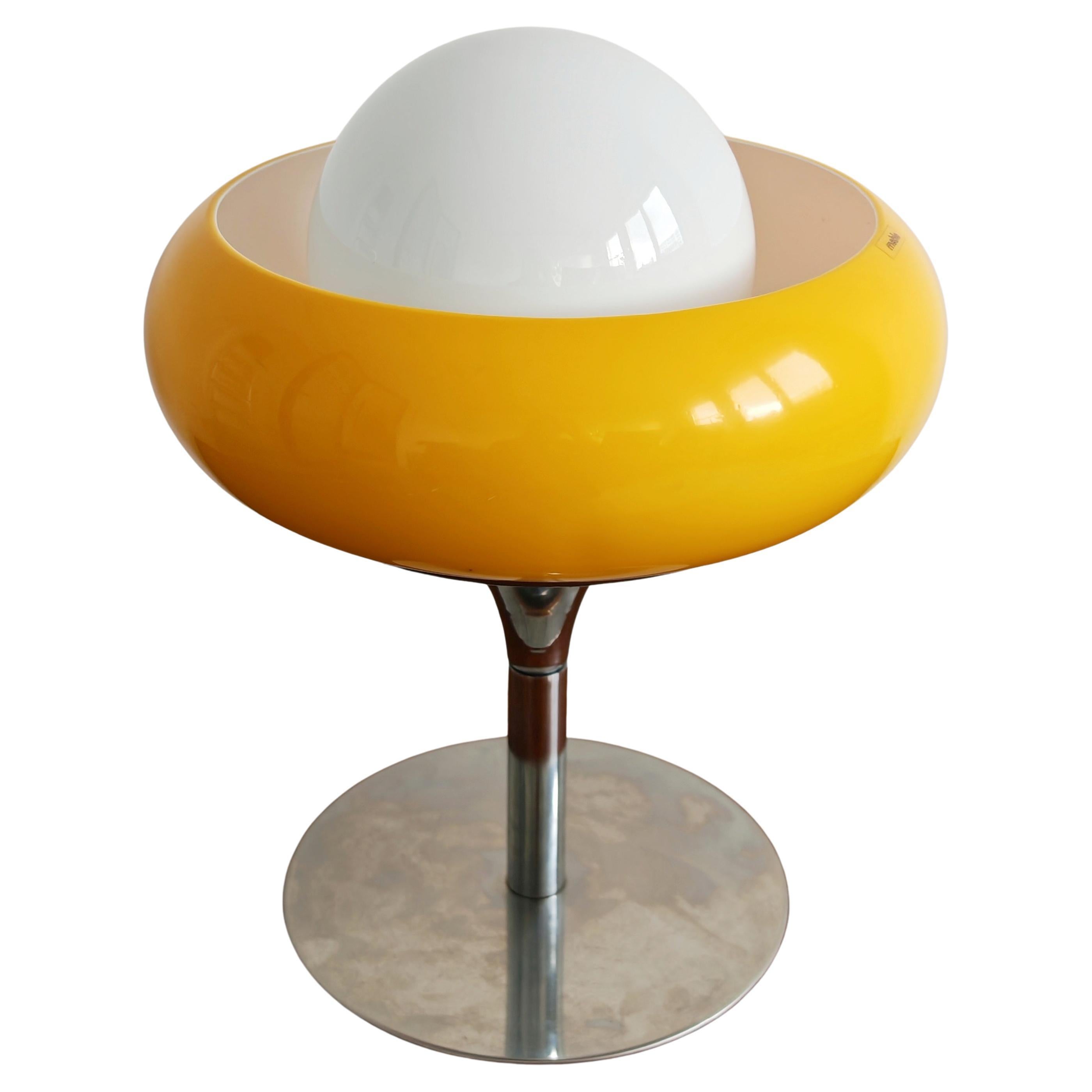 Lampe de table Mid Century Modern "Jadran" ou "Tulip" par Guzzini 1970s