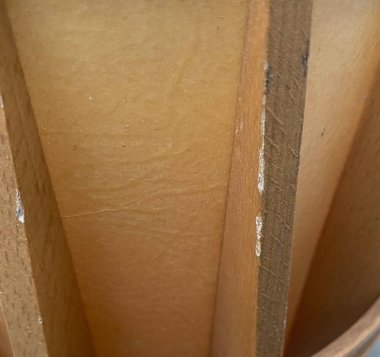 Mid-Century Wooden Cocoon Pendant Lamp