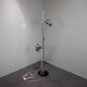 Adjustable double spotlight floor lamp "Stanislav Indra Chrome", Czechoslovakia