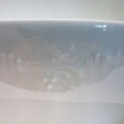 White porcelain salad bowl
