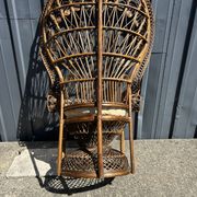 Fauteuil  Emmanuelle en rotin