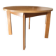Brutalist extendable table in solid elm by Maison Regain, 1970s.