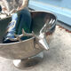 French stag handle champagne bucket wine cooler pedestal bowl