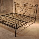 Wrought iron bed 1m80