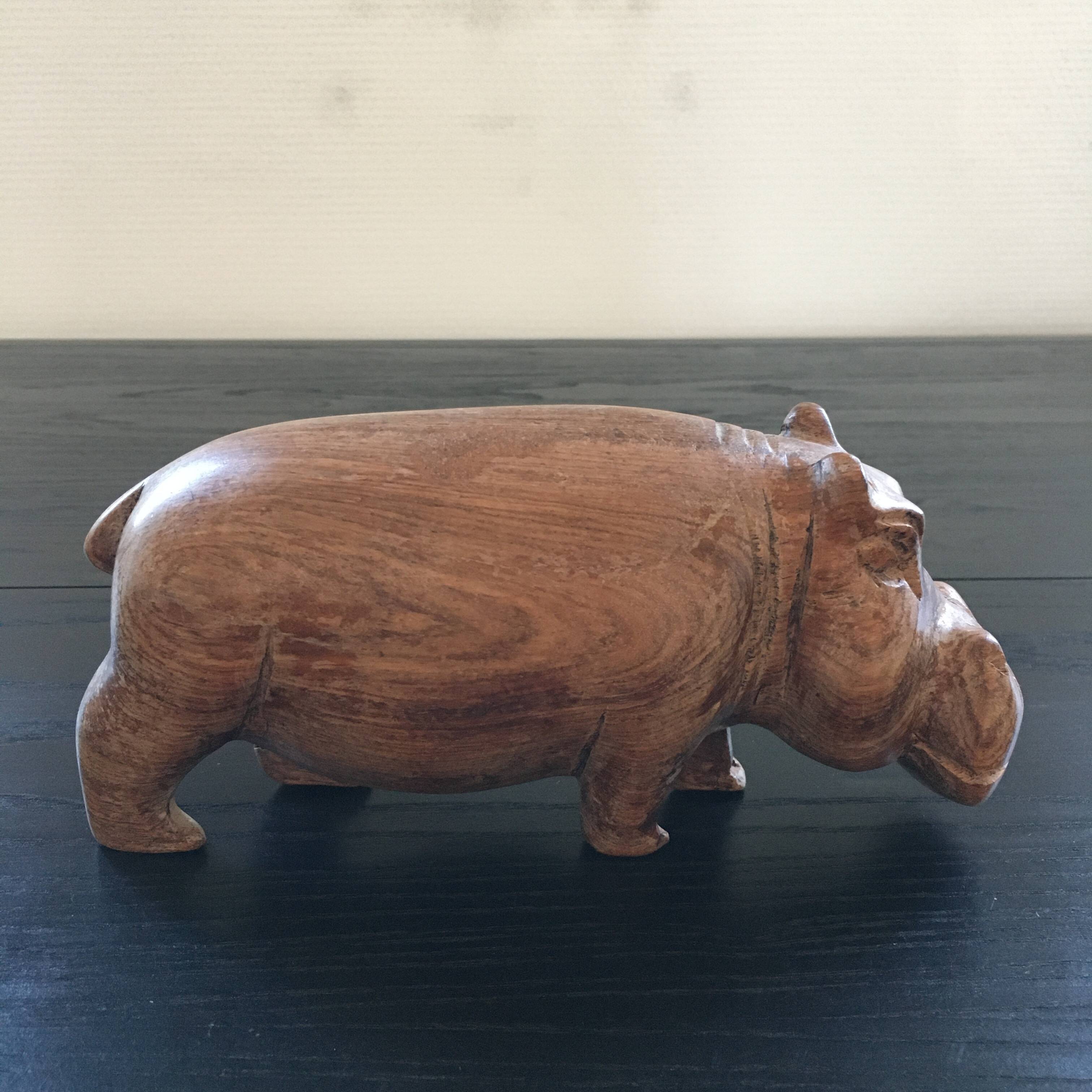 Hippo paperweight