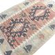 Petit tapis kilim vintage Oushak