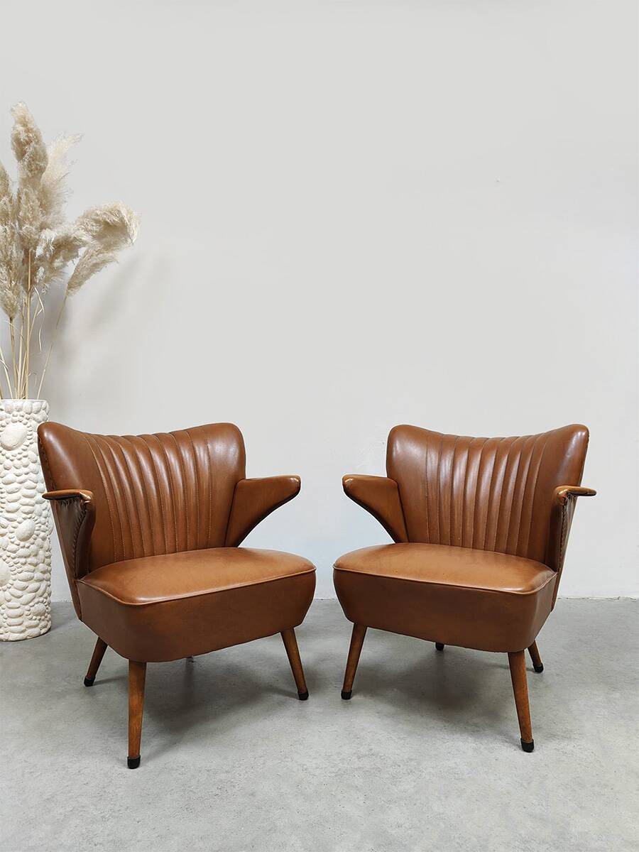 Fauteuils cocktail vintage expo Artifort 1960