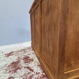 1950s oak veneer desk