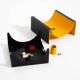 Pair of 60s Space Age metal wall lamps by Klaus Hempel for Kaiser Leuchten