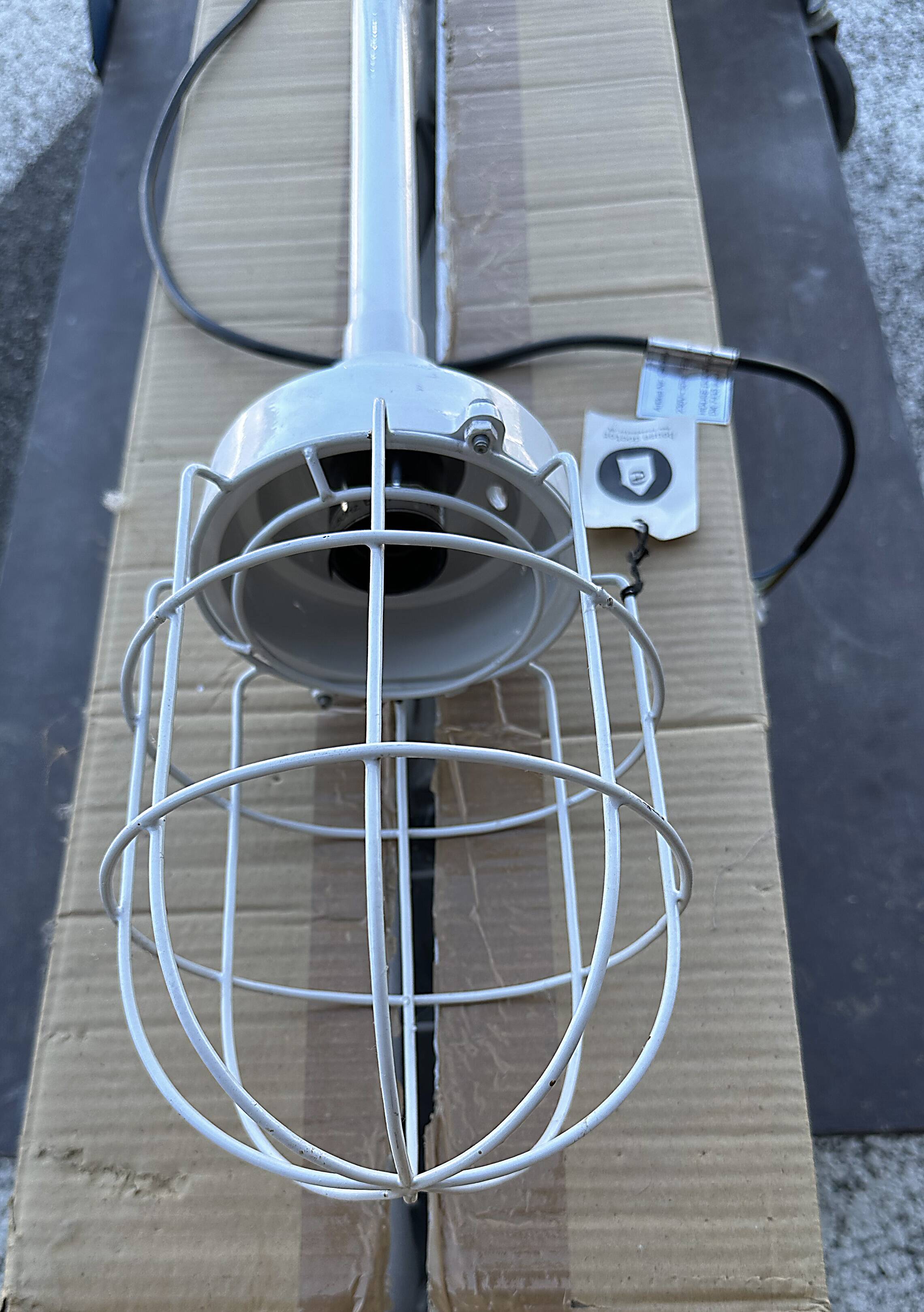 Lampe Casa  Blanche, Suspension industrielle atypique neuve