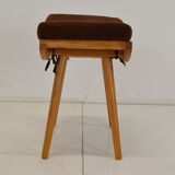 Mid-century Footstool or Stool, in 1985