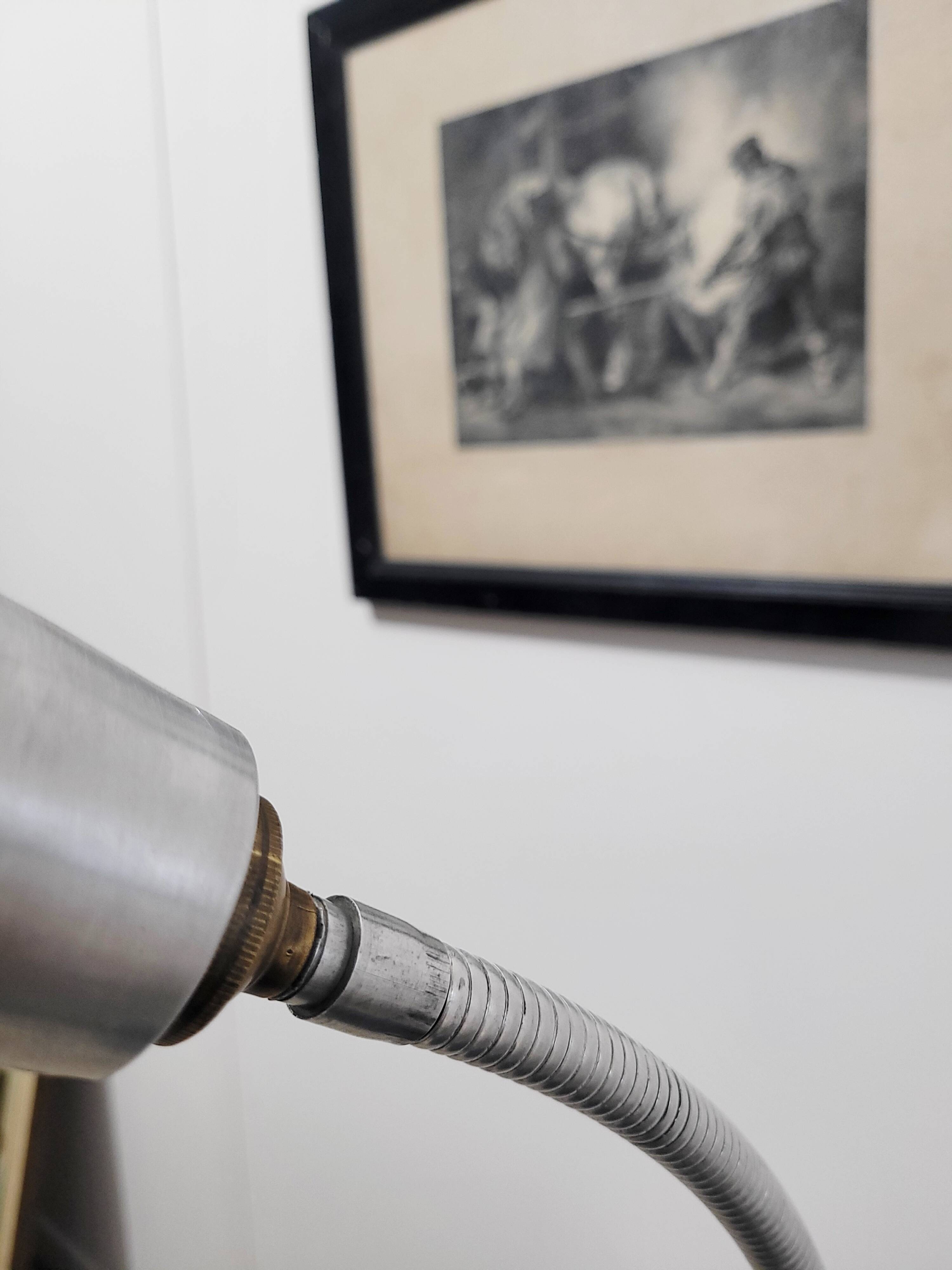 Pair of workshop lamps from the 1930s.