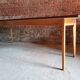 Large vintage bistro table 1970