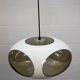 Lampe de plafond UFO à yeux de bug de l'ère spatiale *** Massive *** modèle blanc *** Belgique