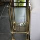 Brass side table, 1970s-1980s