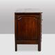 Parisian chest of drawers with 5 drawers, made of solid walnut, from the Louis XIV period.