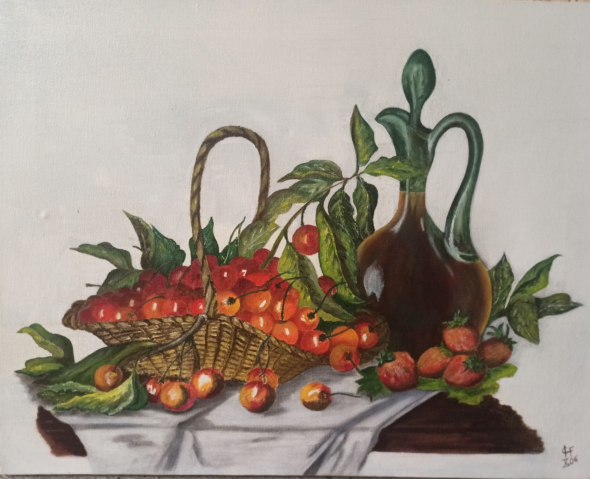 Huile sur toile