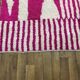 Traditional handwoven beni ourain rug size 1.4/2.6 m