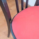 6 English bistro chairs 1973