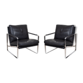 Paire de fauteuils Preben Fabricius pour Walter Knoll