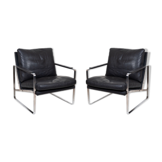 Pair of Preben Fabricius chairs for Walter Knoll