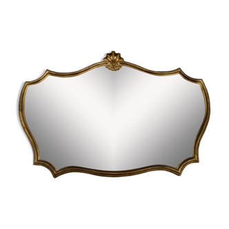 Mirror gilded baroque style