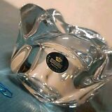 Tealight holder, vintage crystal pocket, Royal Copenhagen, Denmark 1980