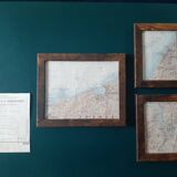 Nautical chart frames