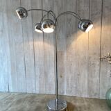 Vintage chrome floor lamp
