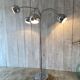 Lampadaire chromé vintage