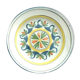 Old plate Polychrome earthenware Lunéville Diameter: 230mm