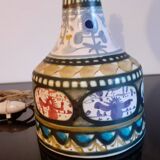 Keraluc quimper / lamp base signed by andré l'helguen (1935-2017)