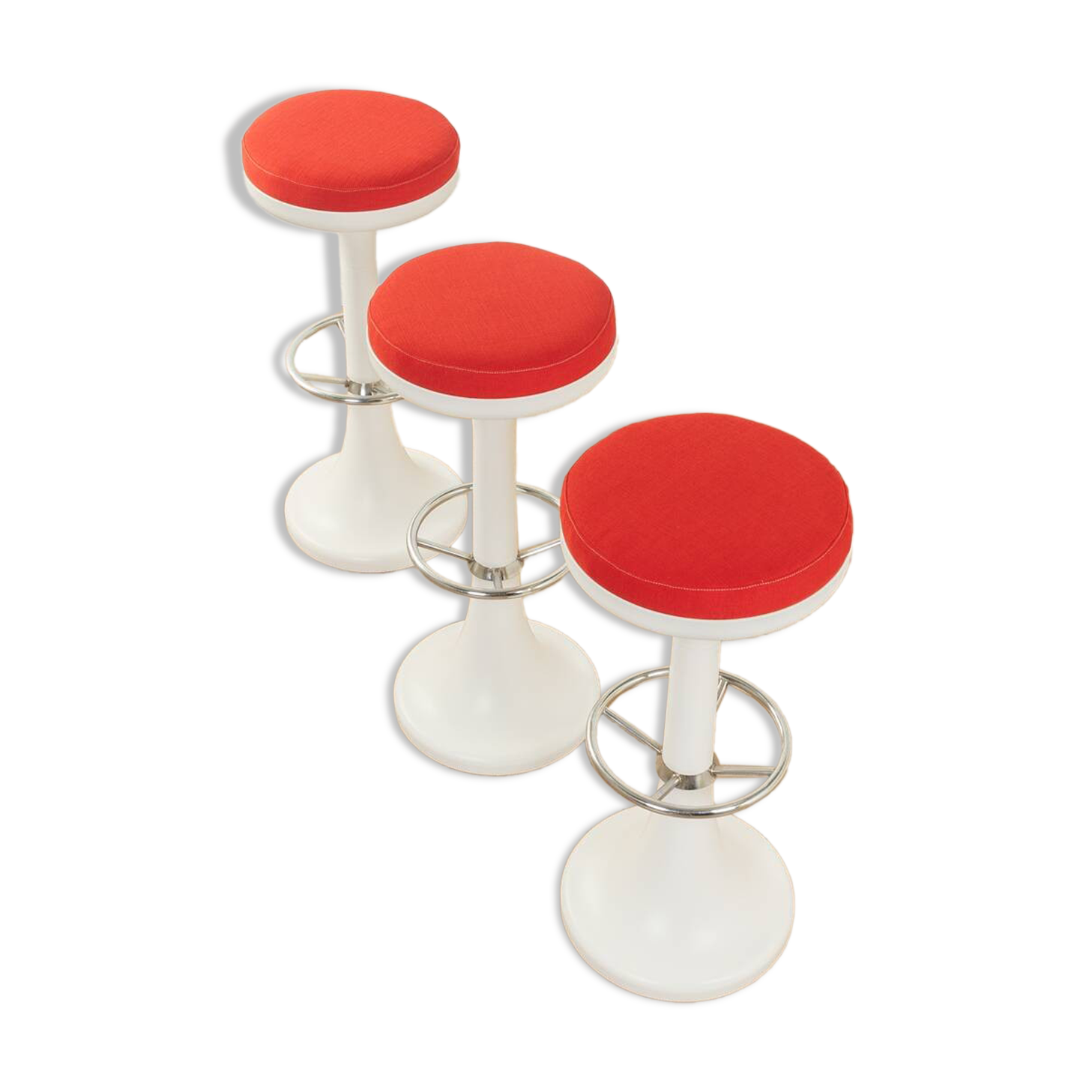 1970s bar stools, Friedrich Stukenbröker
